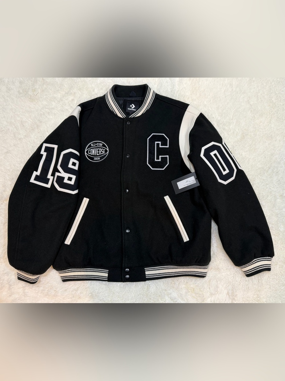 NEW! Men’s Converse FA 2024 Modern Bomber Jacket - Size L